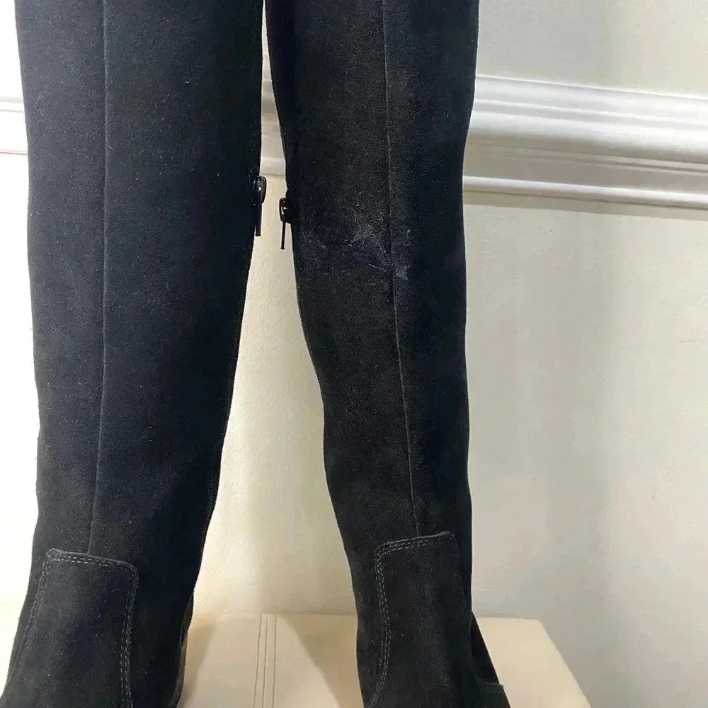 Corso Como Over The Knee Black  Boots Sz 8M